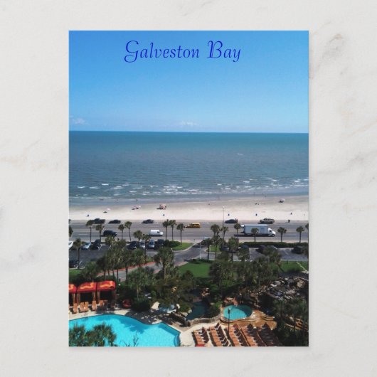 Galveston Bay Briefkaart (Voorkant)