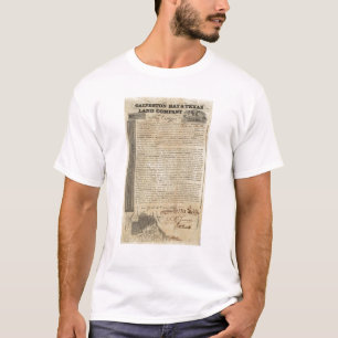 Galveston Bay en Texas Land Company T-shirt