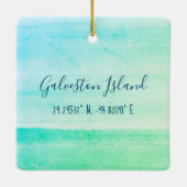 Galveston Island Ornament (Achterkant)