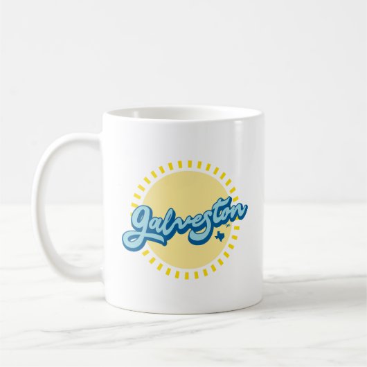 Galveston Island, Texas Koffiemok (Links)
