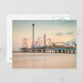Galveston Pleasure Pier Briefkaart (Voorkant / Achterkant)