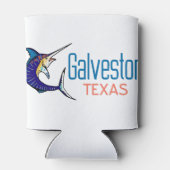 Galveston Texas Blikjeskoeler (Achterkant)