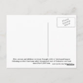 Galveston, Texas Briefkaart (Achterkant)