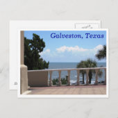 Galveston, Texas Postcard Briefkaart (Voorkant / Achterkant)