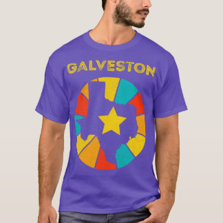 Galveston Texas  Verdrietig Souvenir 1 T-shirt