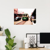 Galveston Trolley 2007 Poster (Thuiskantoor)