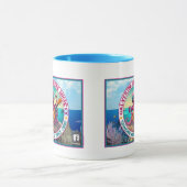 Galveston Ukulele Society GUS Octopus Mok (Midden)