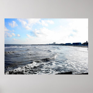 Galveston Zee Wall Poster