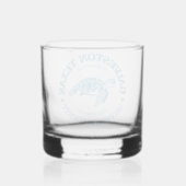 Galveston (zeeen schildpad) whisky glas (Achterkant)
