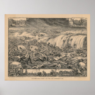 Galveston's Awful Calamity Gulf Tidal Wave (1900) Poster