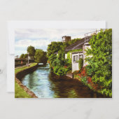 Galway City Ireland Canal Uitzicht (Voorkant)