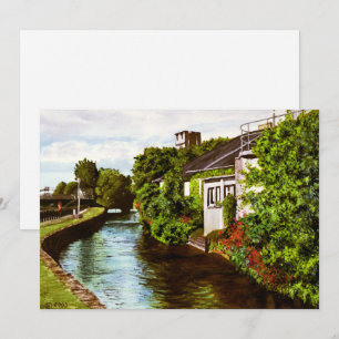 Galway City Ireland Canal Uitzicht