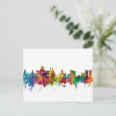 Galway Ireland Skyline Briefkaart (Staand voorkant)