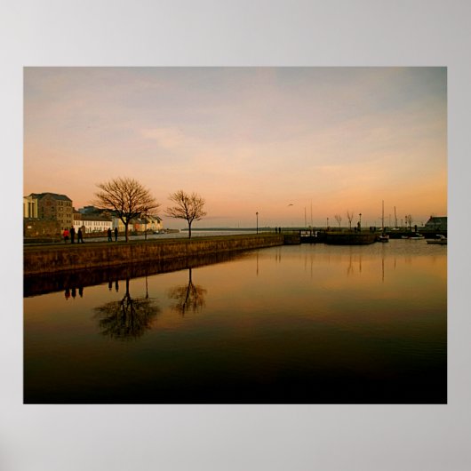 Galway Sunset Poster (Voorkant)