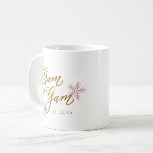 Gam Gam Grandma Flower Mug (Devant gauche)
