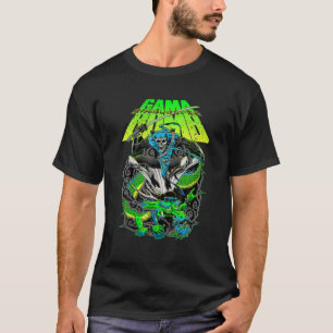 Gama Bomb Skull Ninja Legends Ride a Tired Dragon T-shirt