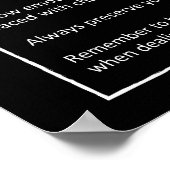 Gaman - Poster japonais Concept For Success (Coin)