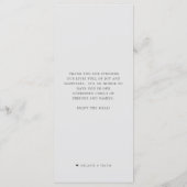 Gamba-kook | Zeevruchten koken Themagrijze Menu (Achterkant)