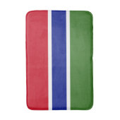 Gambia Flag Badmat (Voorkant Verticaal)