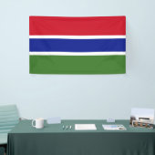 Gambia flag Banner (Beurs)