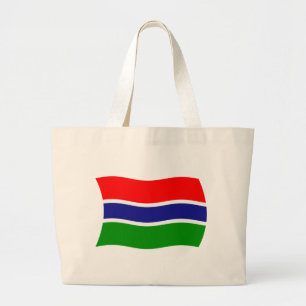 Gambia Flag Canvas tas