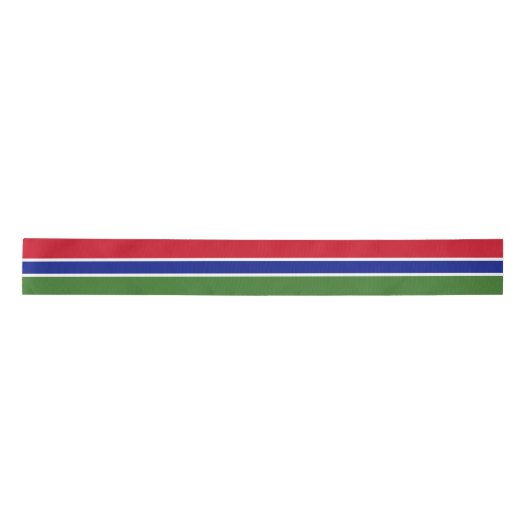Gambia Flag Lint (Voorkant)
