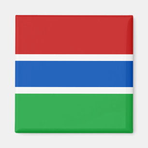 Gambia Flag Magnet Magneet