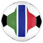 Gambia Flag Voetbal (Gedraaid)