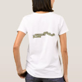 Gambia Flag x Map T-Shirt (Achterkant)