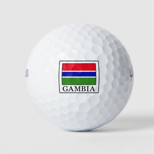 Gambia Golfballen (Voorkant)