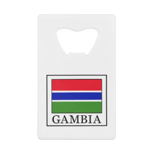 Gambia Kredietkaart Flessenopener