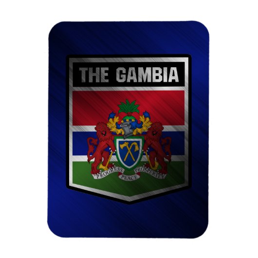 Gambia Magneet (Verticaal)