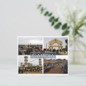 Gambia - Mozaïek - Briefkaart (Staand voorkant)