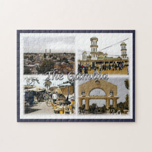 Gambia - Mozaïek - Legpuzzel