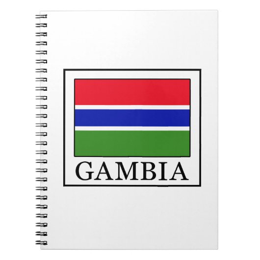 Gambia Notitieboek (Voorkant)