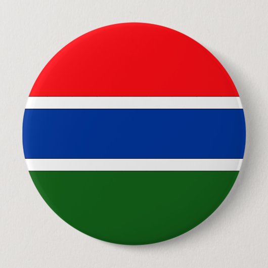 Gambia Ronde Button 4,0 Cm (Voorkant)
