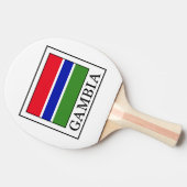 Gambia Tafeltennisbatje (Zijkant)