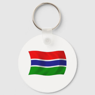 Gambia Vlag Sleutelhanger