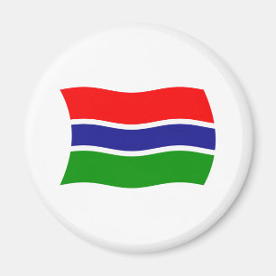 Gambia Vlagmagneet Magneet
