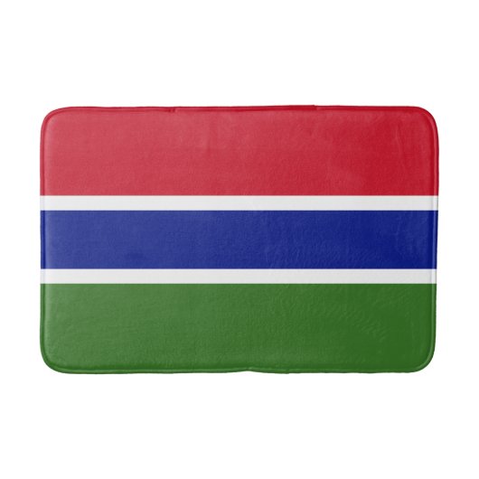 Gambiaanse vlag badmat (Voorkant)