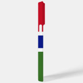 Gambiaanse vlag Case-Mate iPhone case (Achterkant / Rechts)