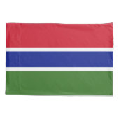 Gambiaanse vlag kussensloop (Achterkant)