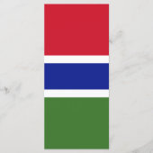 Gambiaanse vlag menu (Voorkant)