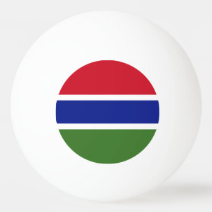 Gambiaanse vlag pingpongballen