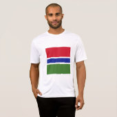 Gambiaanse vlag t-shirt (Voorkant volledig)