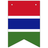 Gambiaanse vlag vlaggetjes (Tweede vlag)