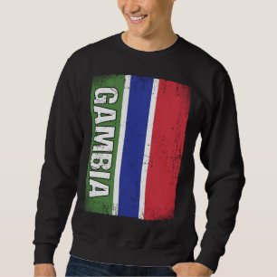 Gambische Vlag Gambia Trui