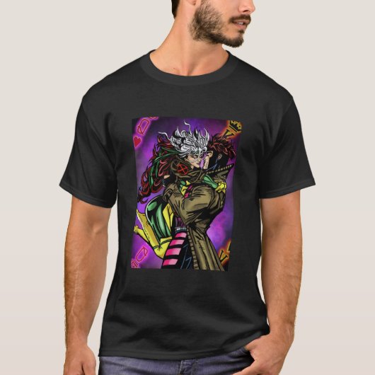 Gambit and Rogue Classic T-shirt (Voorkant)