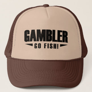 Gambler Black Logo Trucker Hat Trucker Pet