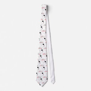 Gambler Stropdas Necktie aanpassen - Aces